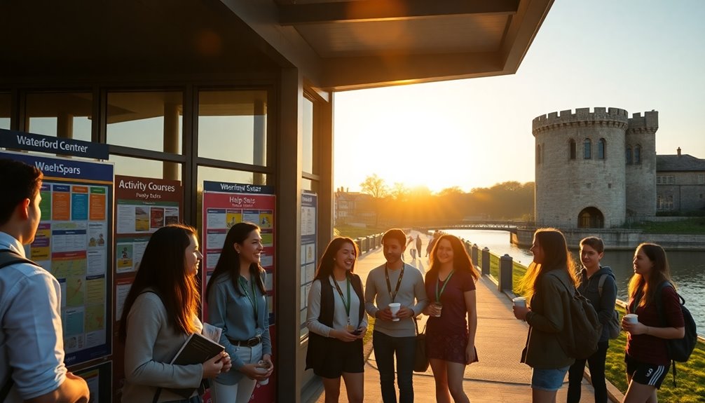 academic support and social activities