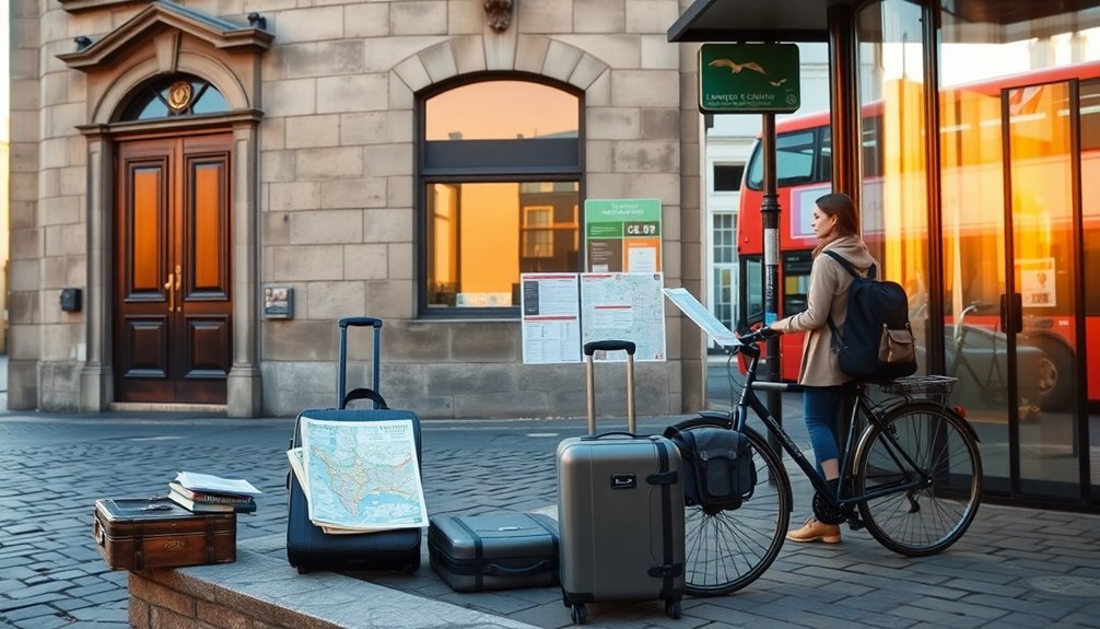 accommodation and transport choices