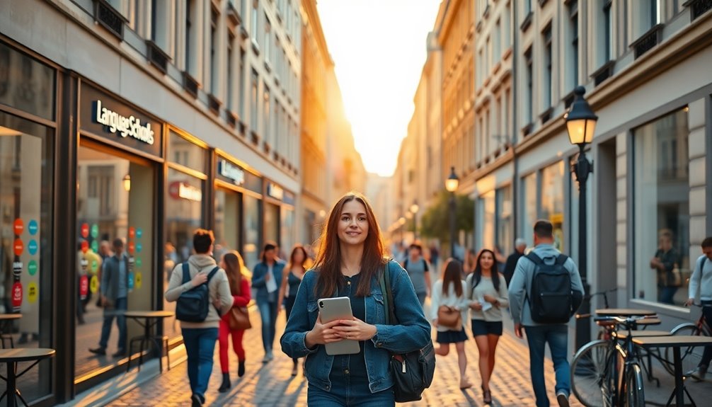 affordable english schools downtown