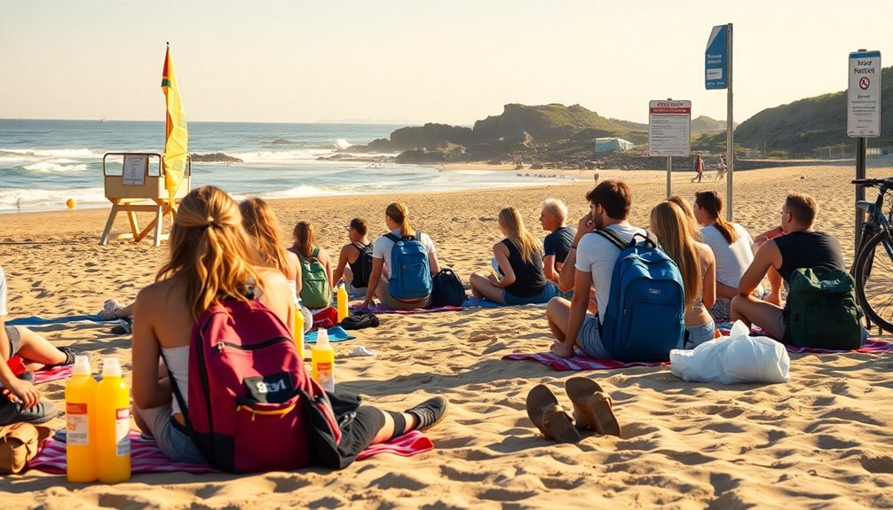 beach safety and etiquette