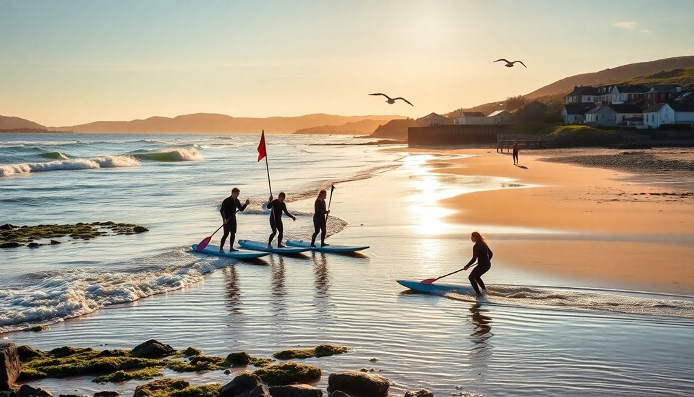 beginner surfing lessons available