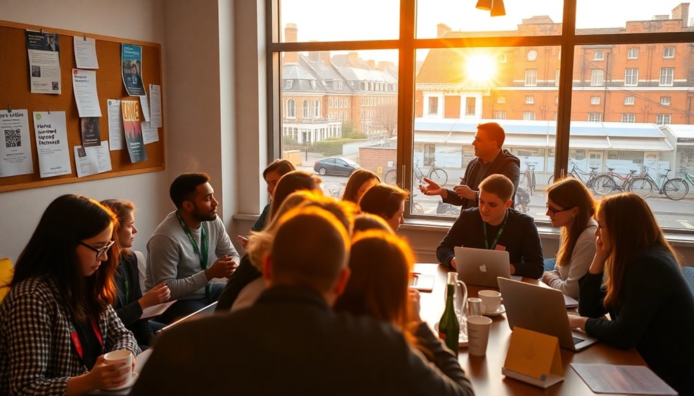 campus meetups and networking