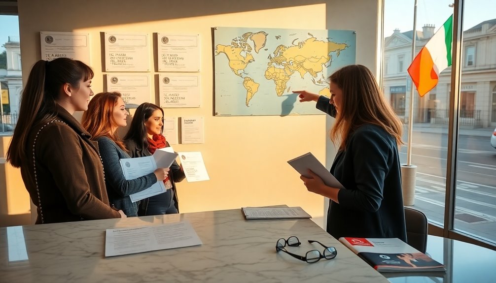 checklist for irish english courses