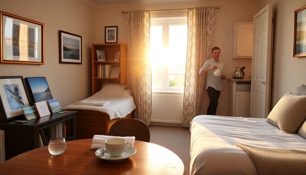 comfortable clean and respectful