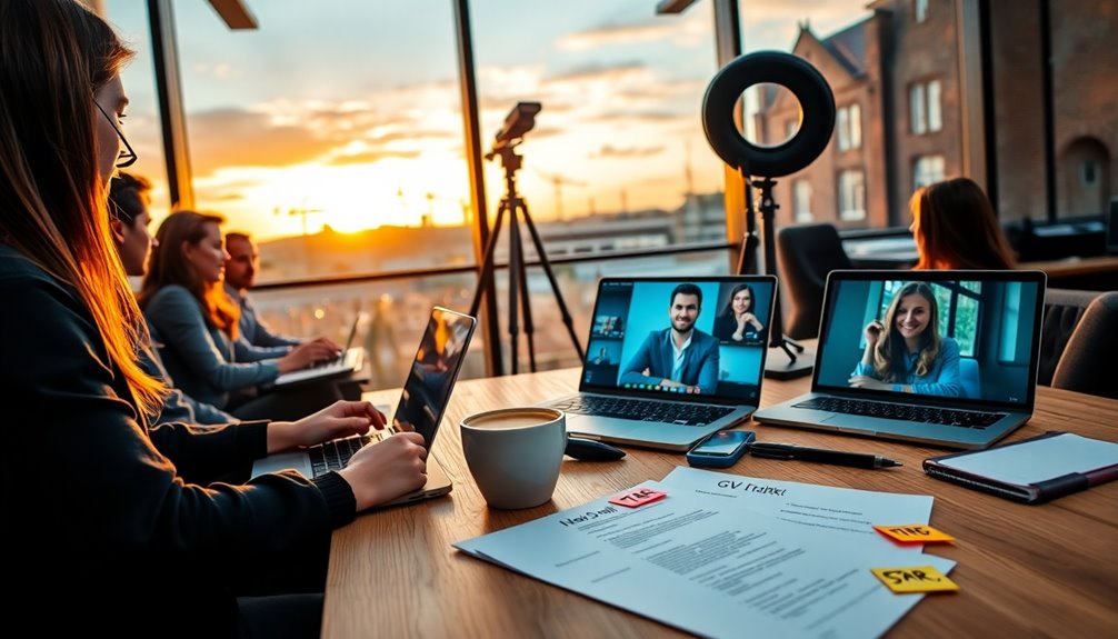 concise cv and interview preparation
