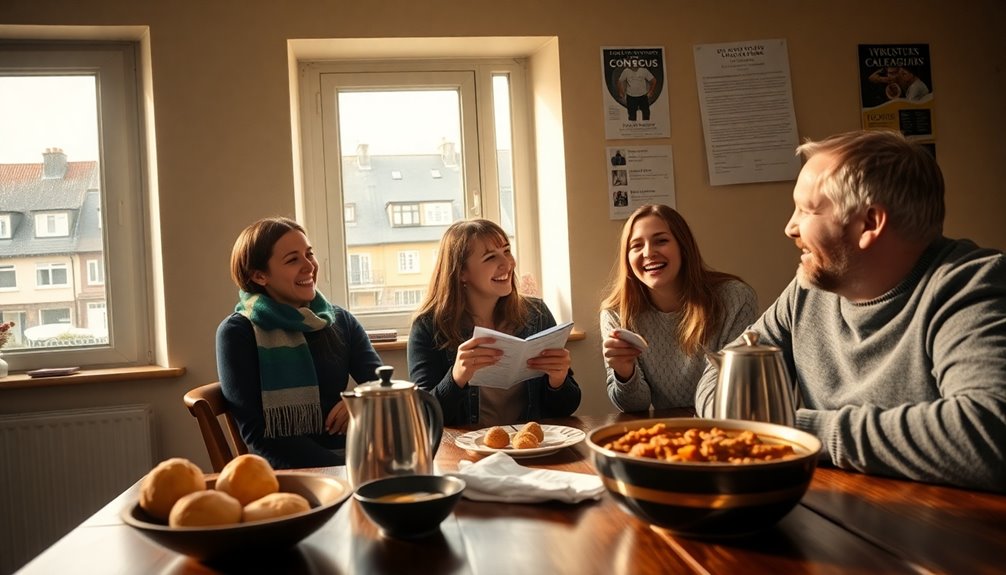 cultural exchange through meals