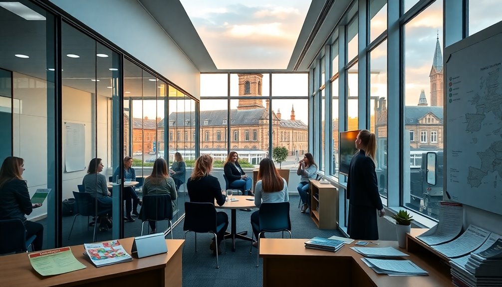 diverse language courses available