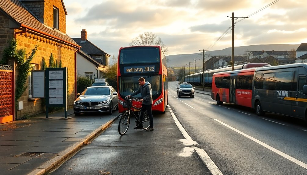 diverse transportation options available