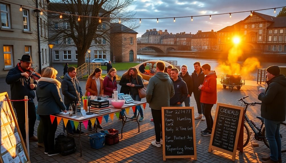 engage in university events