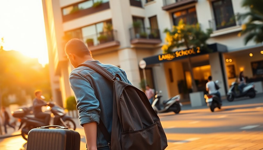 english study without housing