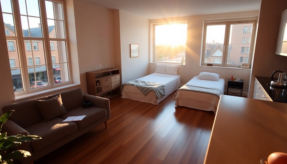 flexible living arrangements available