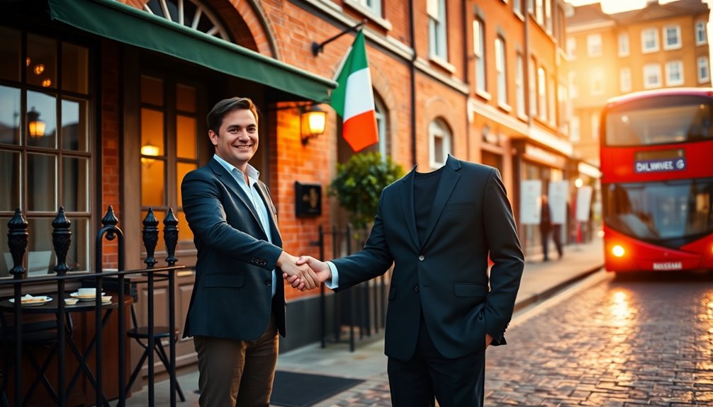 friendly professionalism and respect