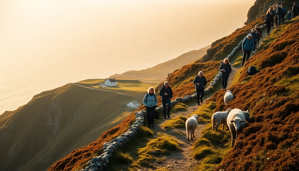 immersive irish language volunteering
