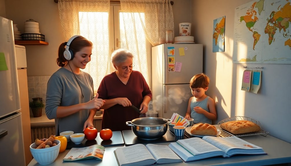 immersive language learning experience