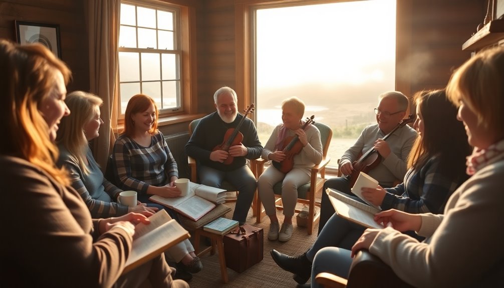 immersive language learning retreat