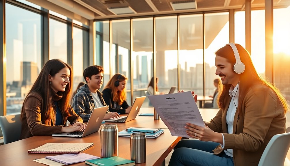 internships for english students