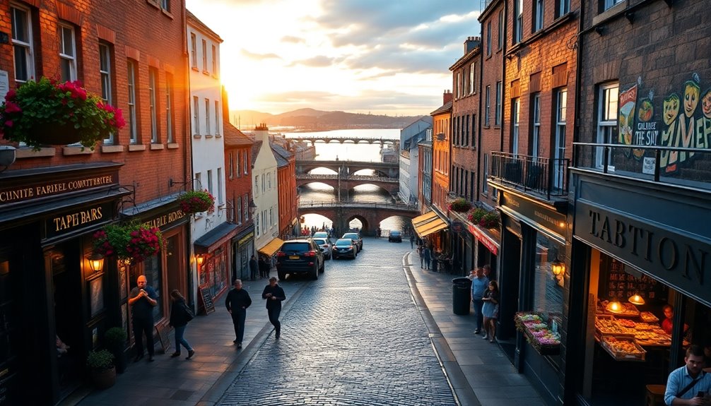 irish cities for english immersion