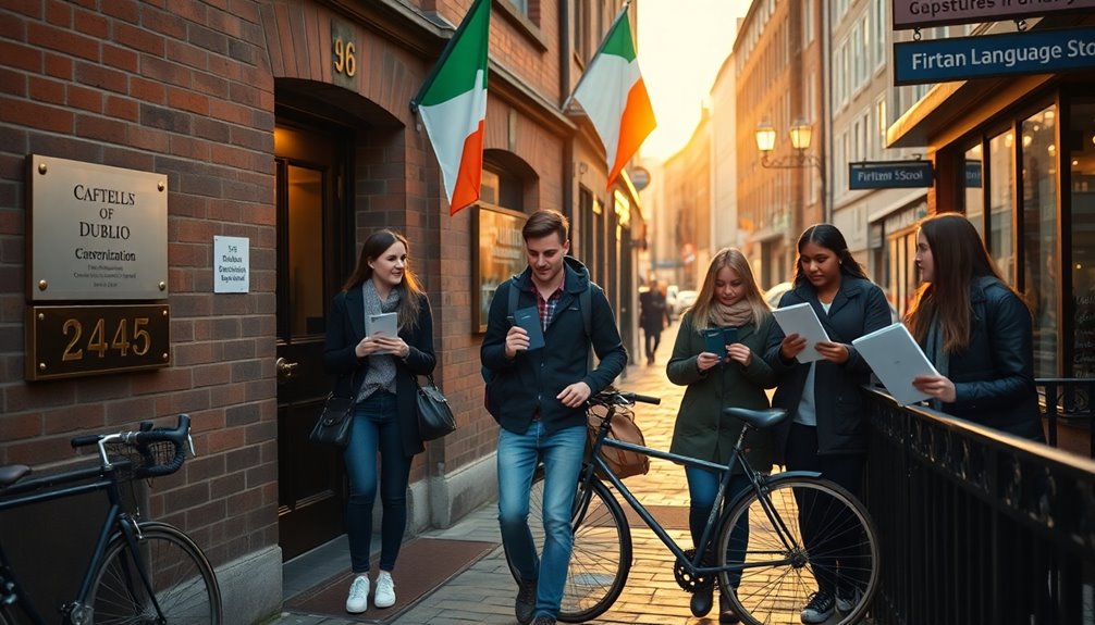 irish english courses recognition worldwide