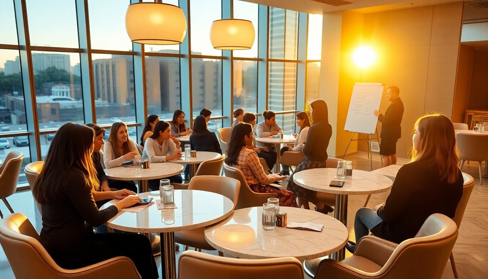 language exchange partner workshops