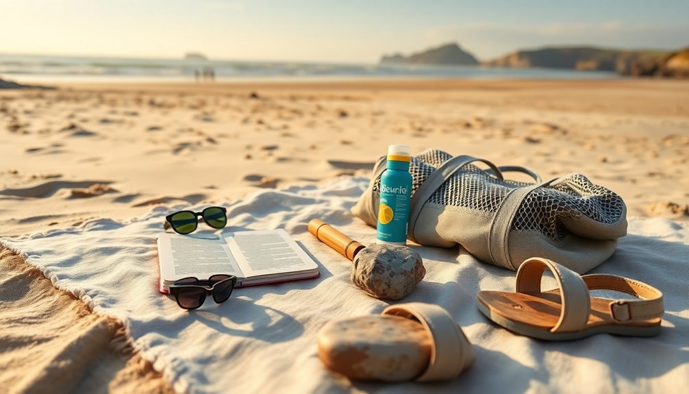 lightweight beach study essentials