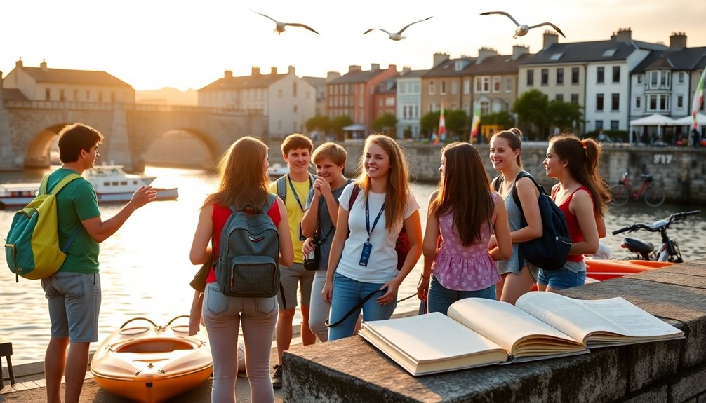 lively summer english programmes