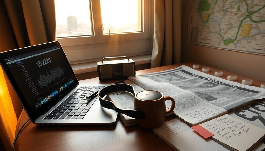 local media for immersion