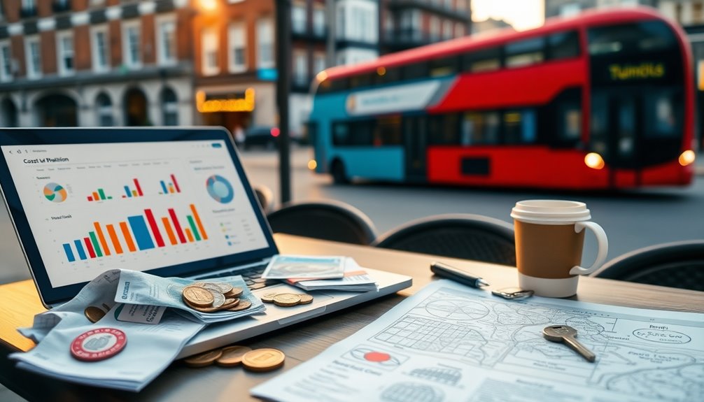 monthly living budget estimates