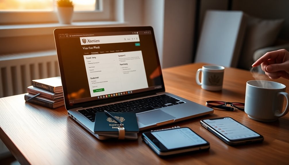 online application document requirements