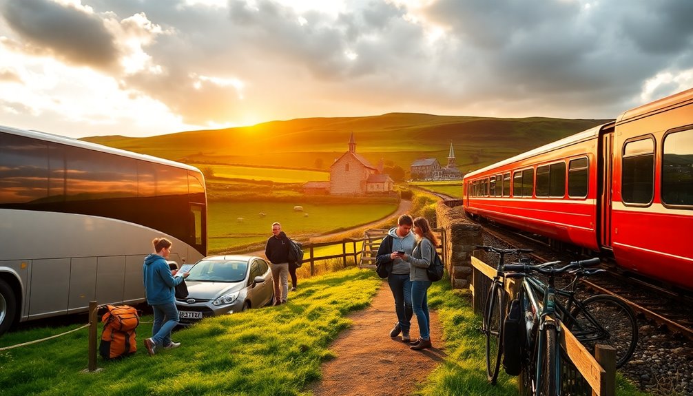 rent a car for flexibility