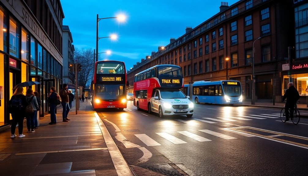 safe evening transport tips