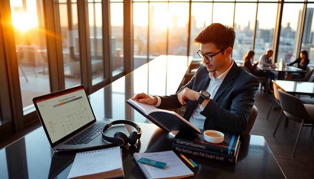 schedule prioritize study recharge