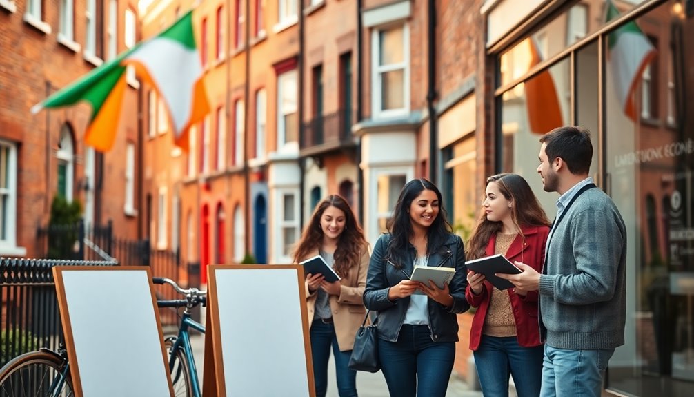 selecting irish english programs