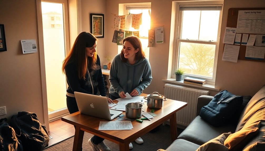 shared accommodation reduces costs