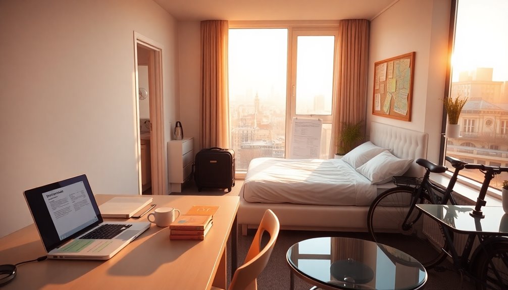 short term studio rentals available