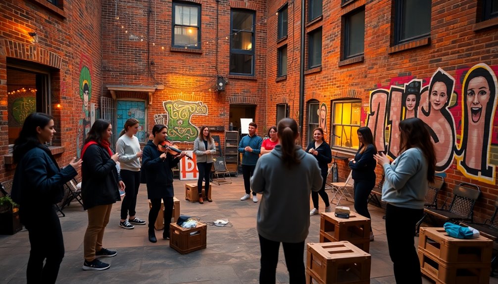 student led interdisciplinary performances