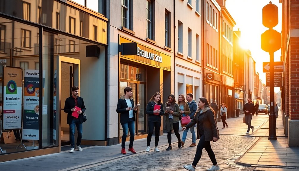 top english course prices