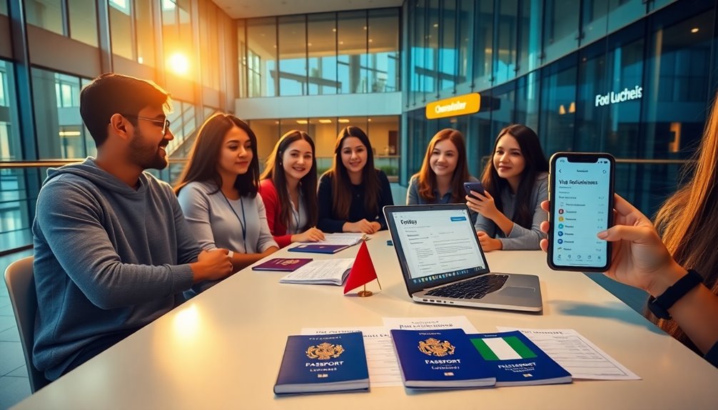 transfer student visa procedures