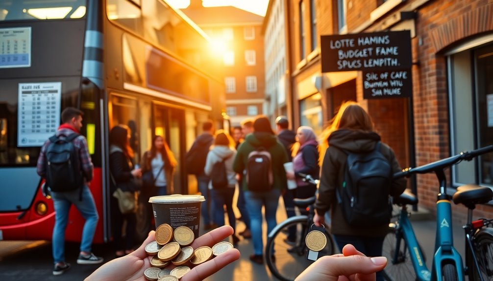 transportation and living expenses