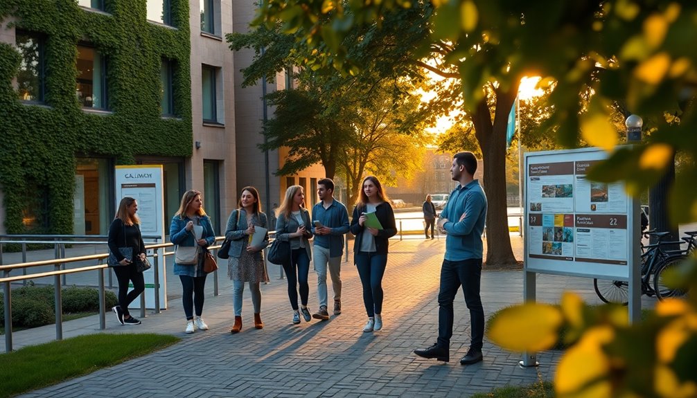 university affiliated english programs