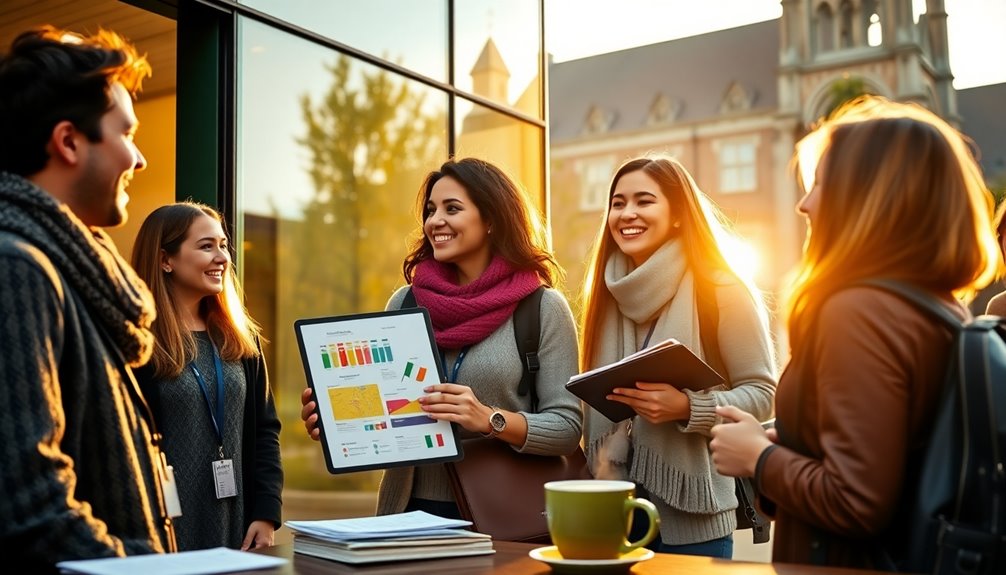 visa support and student services