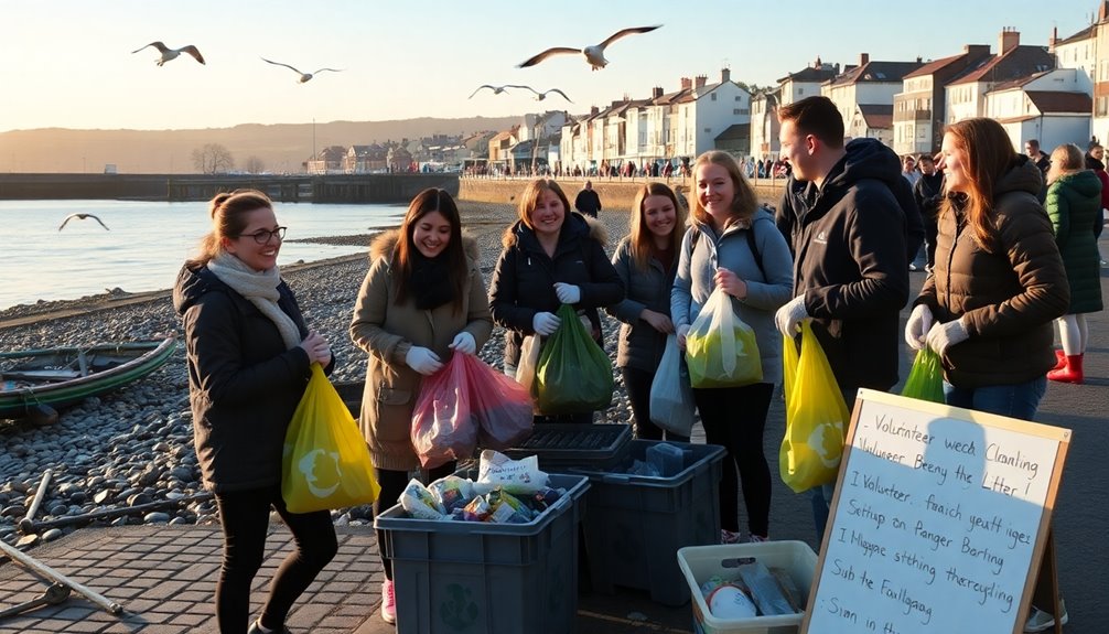weekend volunteer conversation practice