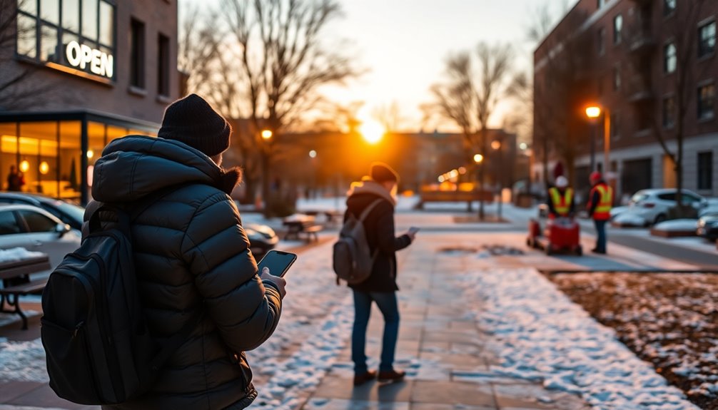 work hours during breaks