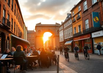 best irish cities english