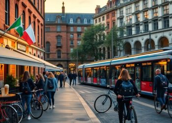 top irish cities for english